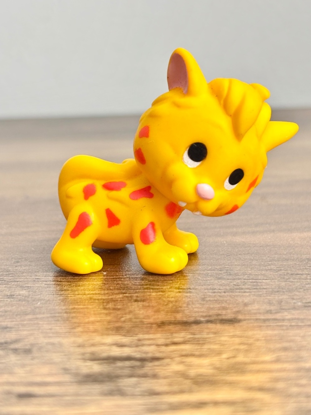 Vintage 1986 Flintstones Baby Puss Saber Tooth Tiger Hanna Barbera Figure Toy